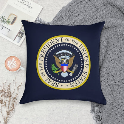 Seal of The President of The United States Soft Decorative Cover Throw Pillow
