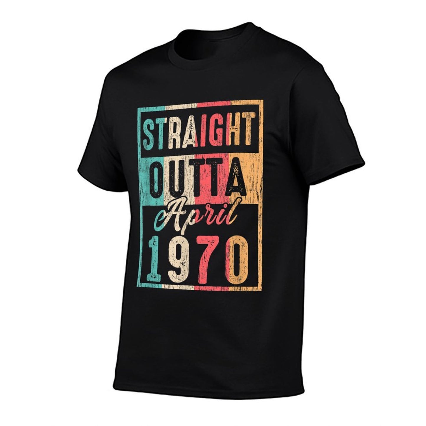 Vintage Straight Outta April 1970 Retro 50th Birthday  Quick-drying T-Shirt
