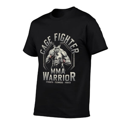 MMA Tshirt Men Women Mixed Martial Arts Fighter Club Sports  Vintage-inspired T-Shirt