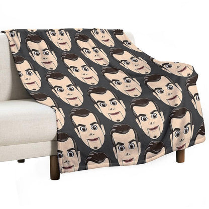 Slappy Movie Wrinkle-free Throw Blanket