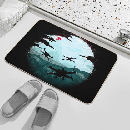 Rebel Fighters At Dawn  Toxin-Free Bath Mat