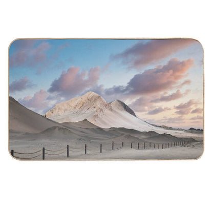 Rainbow Mountain (胭脂山),  Qinghai, China  Eco-Friendly Bath Mat