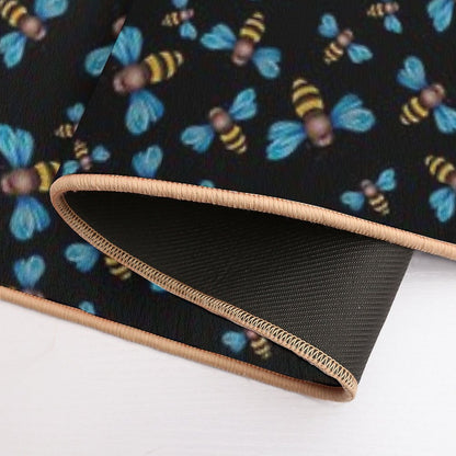 Bees 2  Easy Maintenance Bath Mat