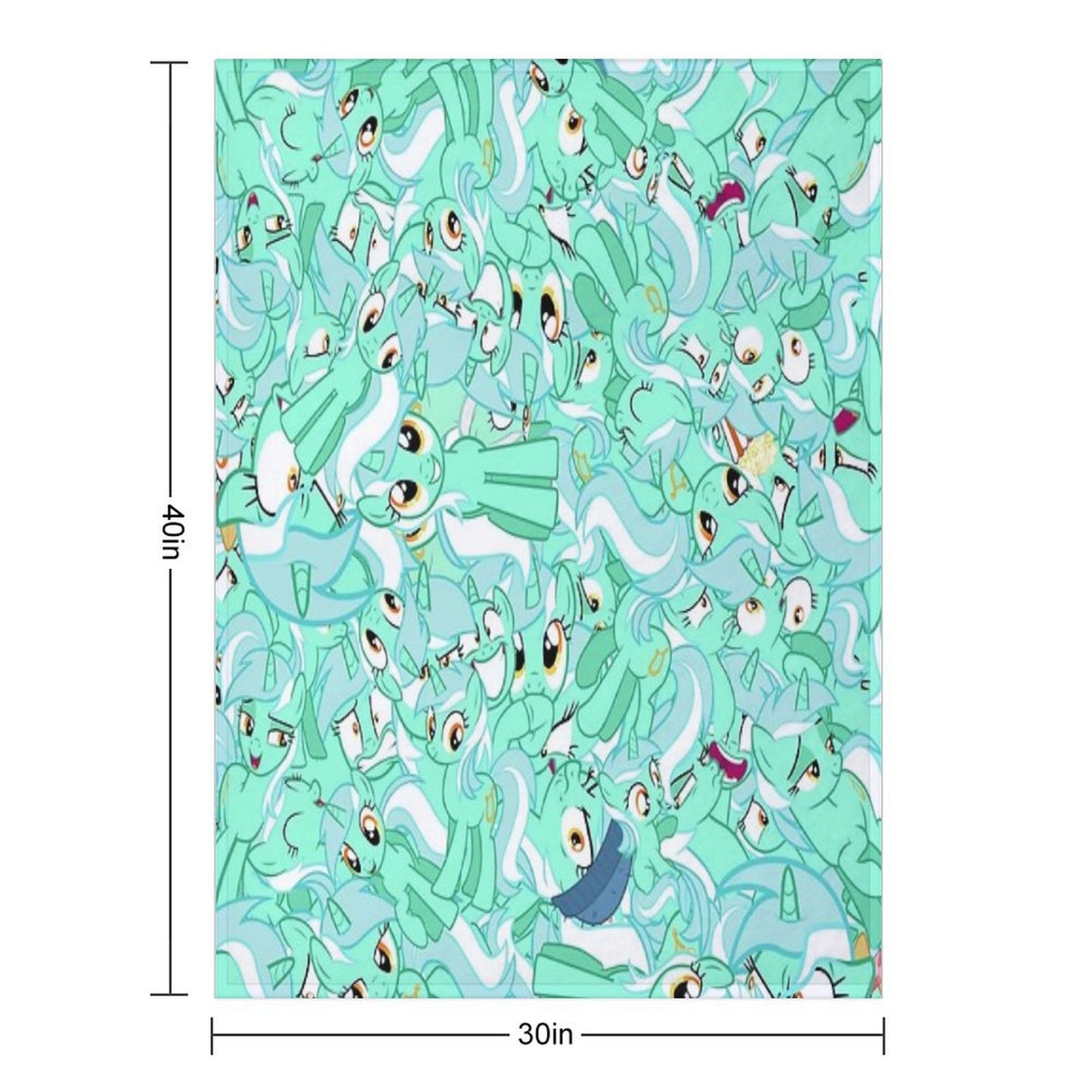 Lyra Mess Travel-friendly Throw Blanket