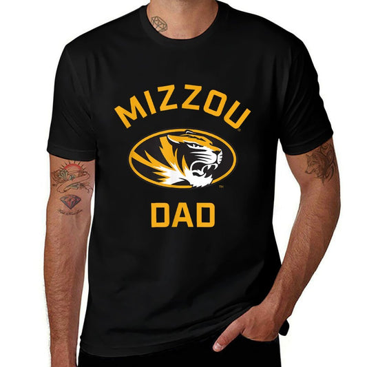 University of Missouri Mizzou Tigers Arched Dad  Affordable Price T-Shirt