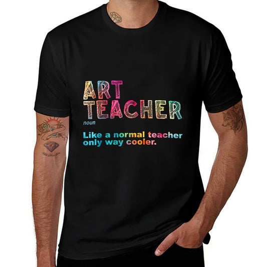 Art Teacher Design For Men Women Artist Teaching Art School  Lightweight T-Shirt