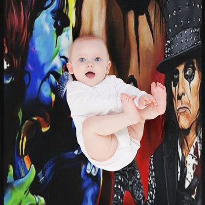 Graphic Picture Alice Cute Cooper Day Gift Multi-functional Throw Blanket