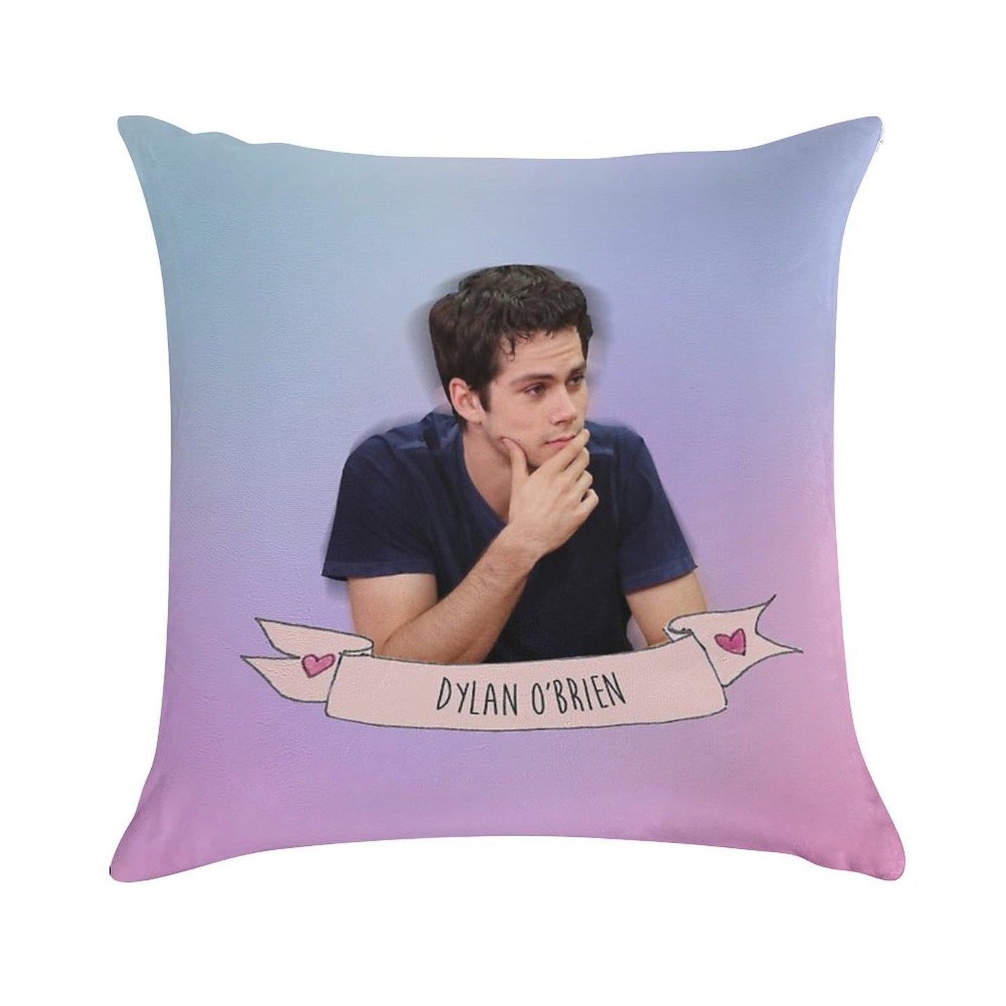 DYLAN O'BRIEN Soft Durable Construction Throw Pillow
