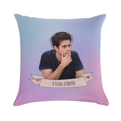 DYLAN O'BRIEN Soft Durable Construction Throw Pillow