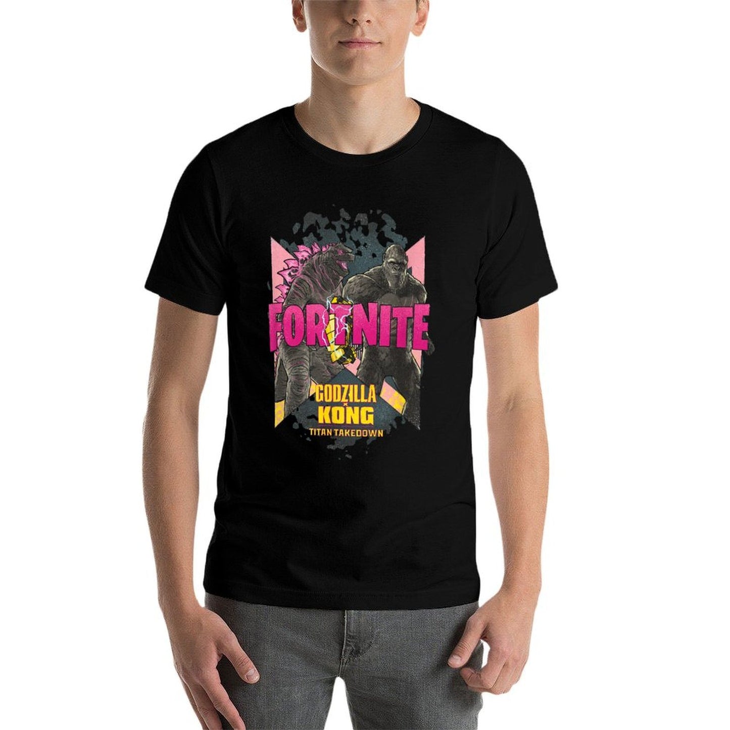 Godzilla X Kong X Fortnite - Officially Licensed  Affordable Price T-Shirt
