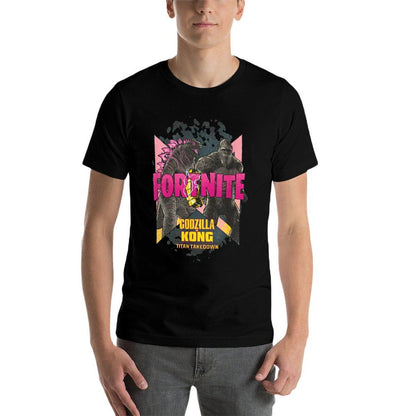 Godzilla X Kong X Fortnite - Officially Licensed  Affordable Price T-Shirt