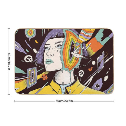 The Overthinker Durable Bath Mat