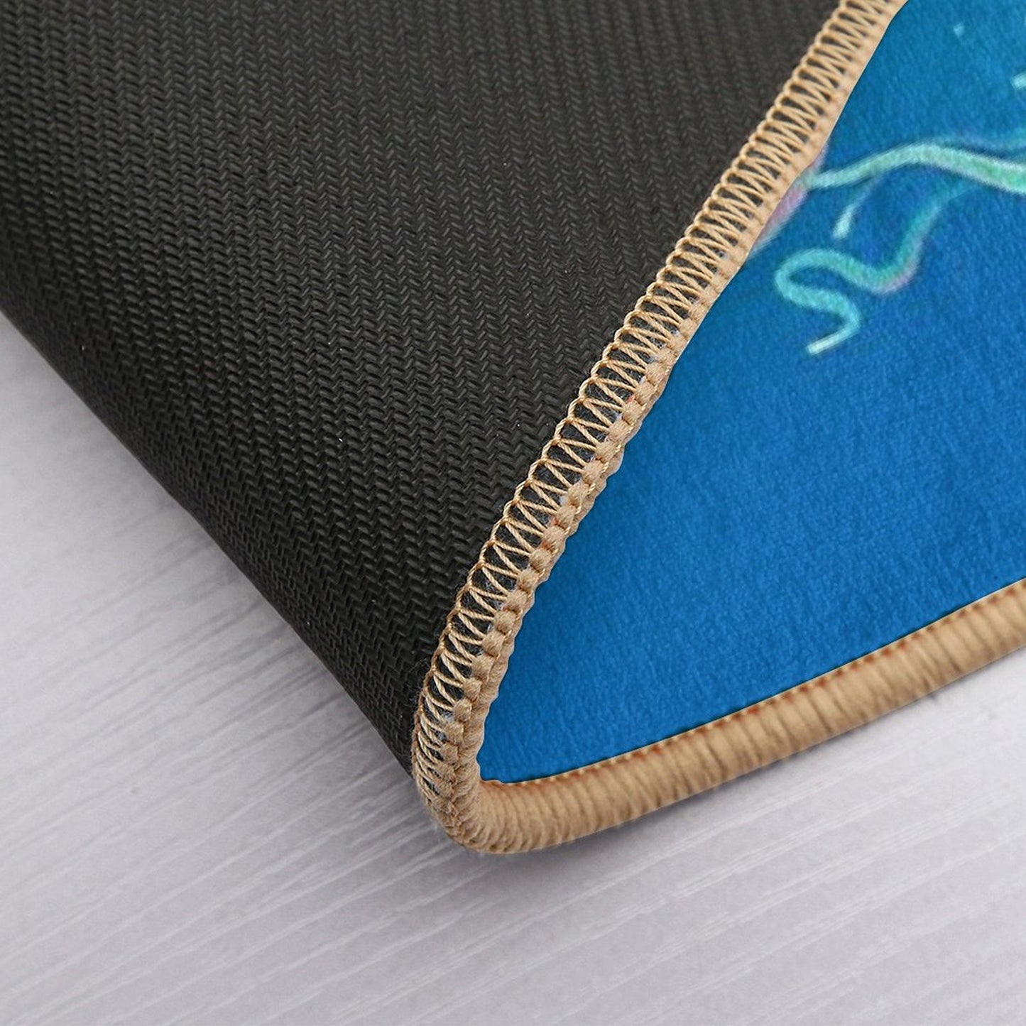 Jellyfish Bus  Pet-Safe Bath Mat