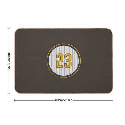 23 - El Niño (alt Version)  Fade-Resistant Bath Mat