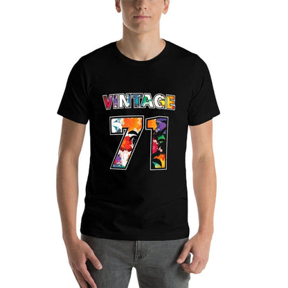 50 Year Old Gifts Vintage 1971 Limited Edition 50th Birthday  Breathable T-Shirt