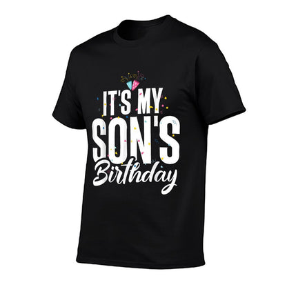 Its My Sons Birthday  Trendy Pattern T-Shirt