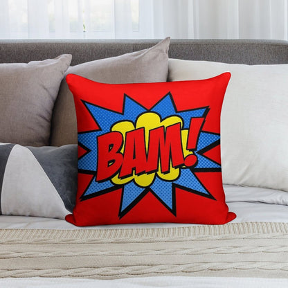 Bam! Soft Ultra-Soft Texture Throw Pillow