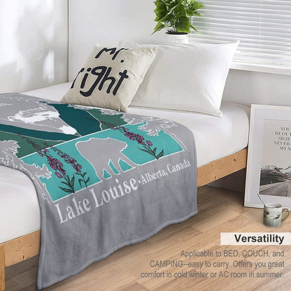 Banff National Park Premium Throw Blanket