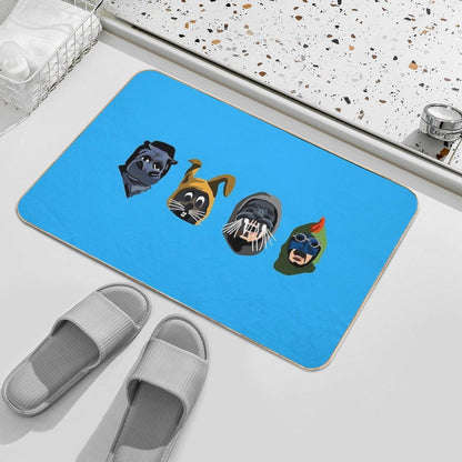 Magystery Heads  Stain-Proof Bath Mat