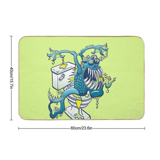 Toilet Monster  Absorbent Bath Mat