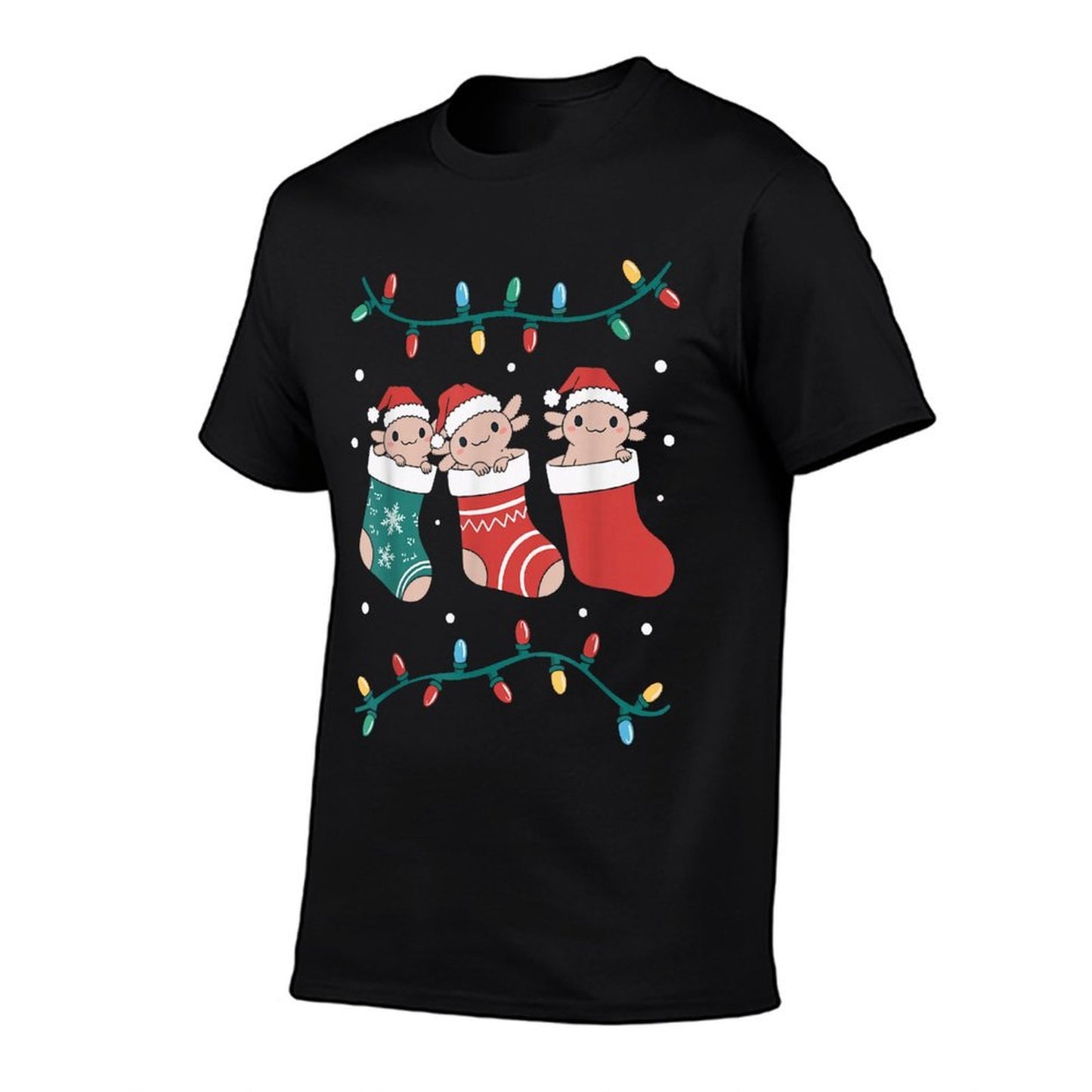 Axolotl Christmas  Vintage-inspired T-Shirt