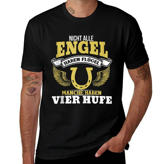 Not All Angels Have Wings Some Have Four Hooves  High-quality Stitching T-Shirt