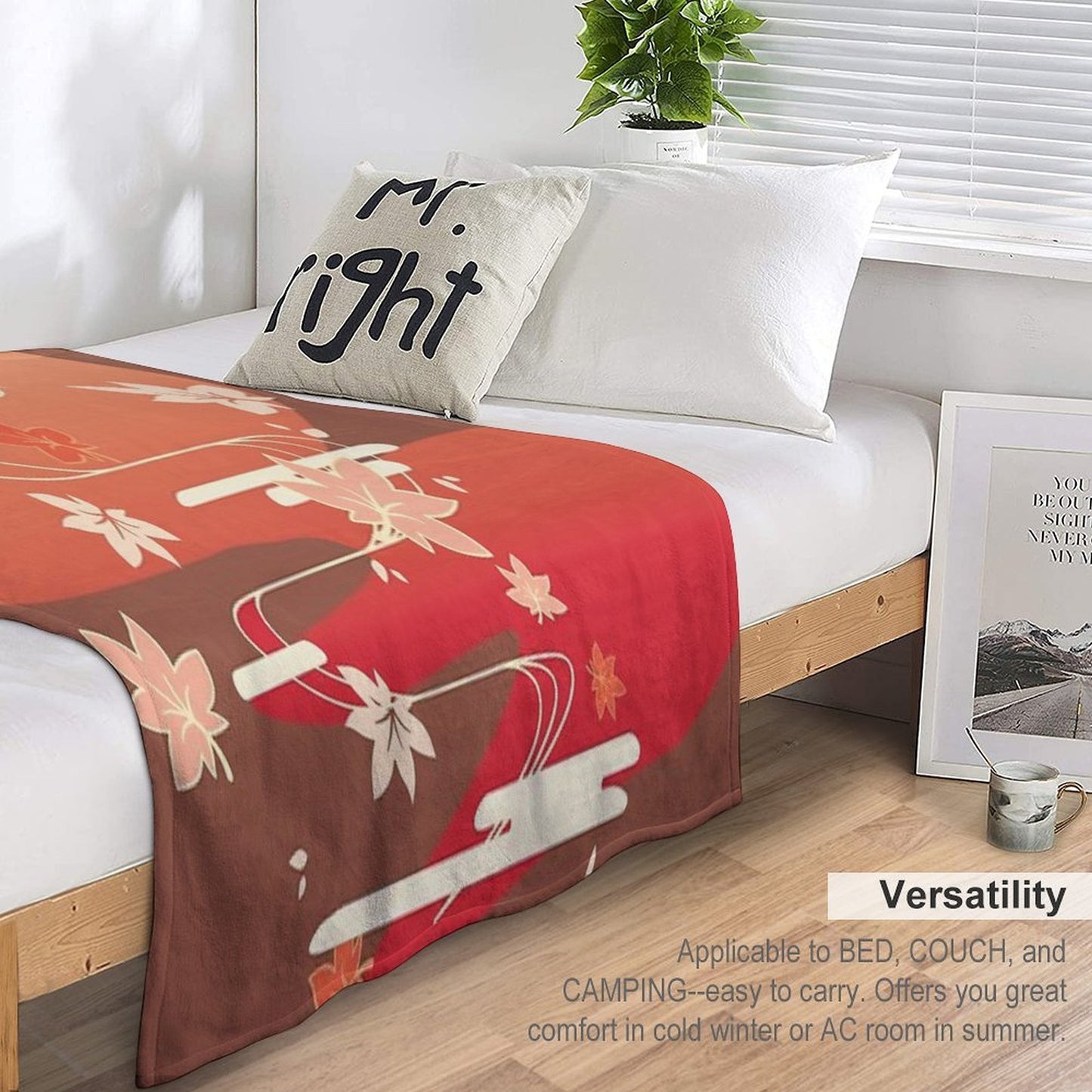 Kaedehara Kazuha - Genshin Impacts Plush Throw Blanket