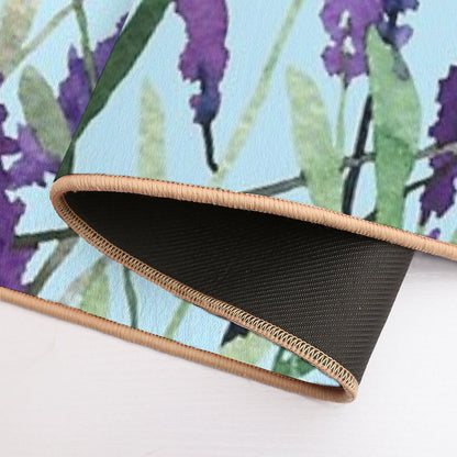 Violet Lavender  Non-Slip Bath Mat