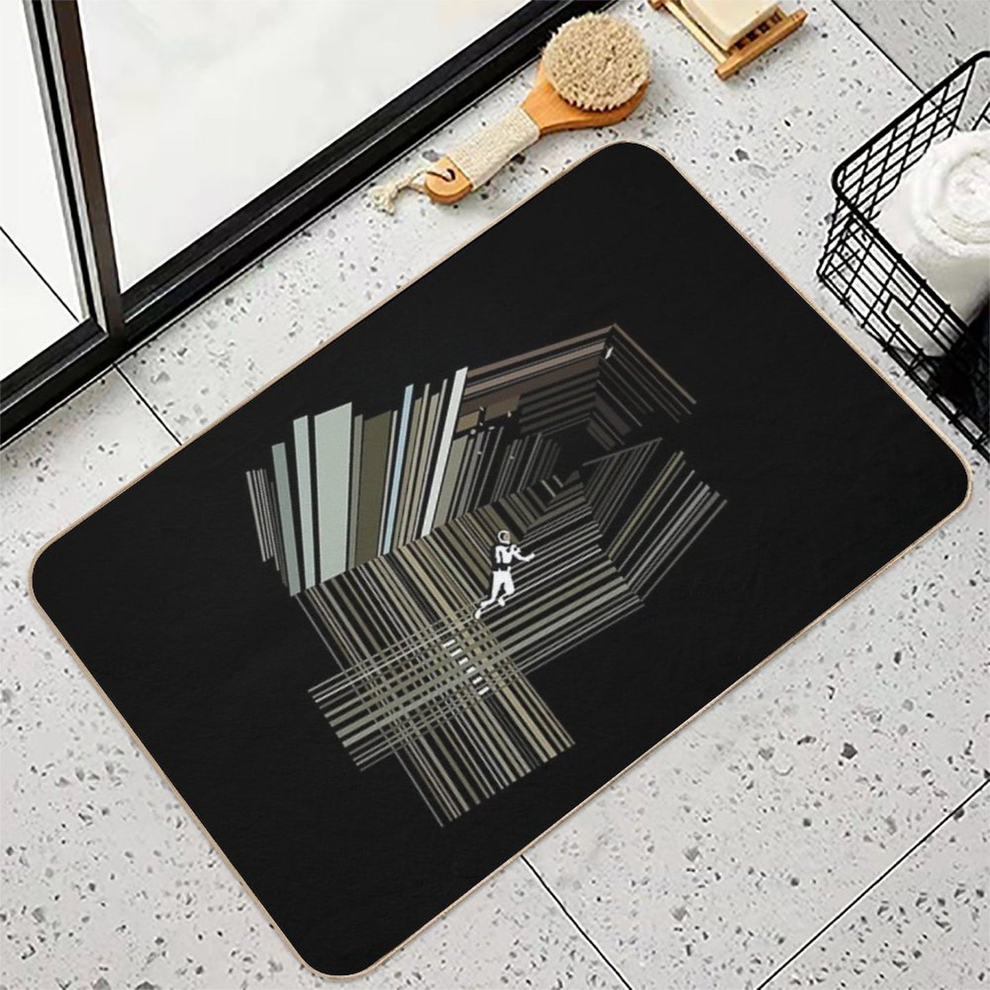 Interstellar  Dirt-Trapping Bath Mat