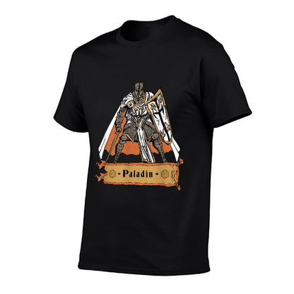Paladin Knight Medieval Fantasy Art  Quick-drying T-Shirt