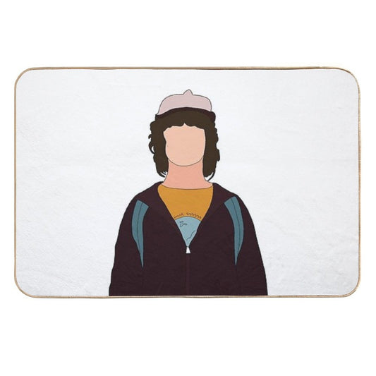 Stranger Things - Dustin Henderson  Long-Lasting Bath Mat