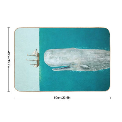 The Whale - Full Length  Odorless Bath Mat