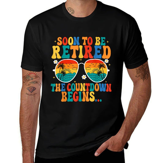 Funny Soon To Be Retired The Countdown Begins For Retirement  Lightweight T-Shirt