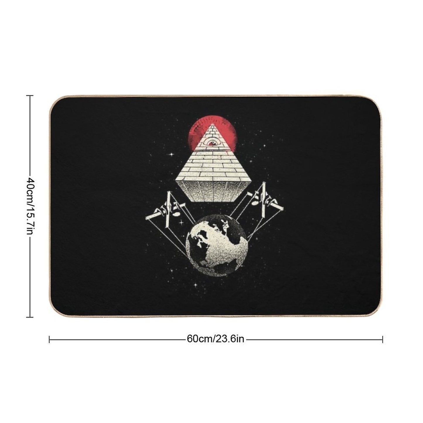 Under Control  Odorless Bath Mat