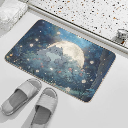 Explore The Enchanting World of My Neighbor Totoro XI Original Art And Illustrations Online  High-Traffic Bath Mat