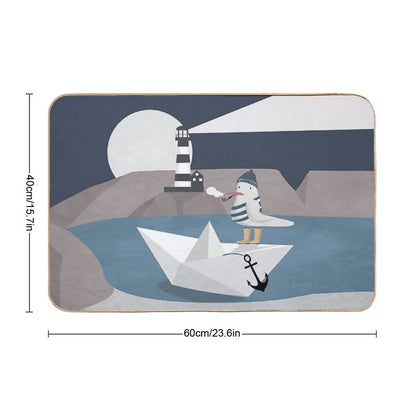 Fisher Seagull  Dirt-Trapping Bath Mat