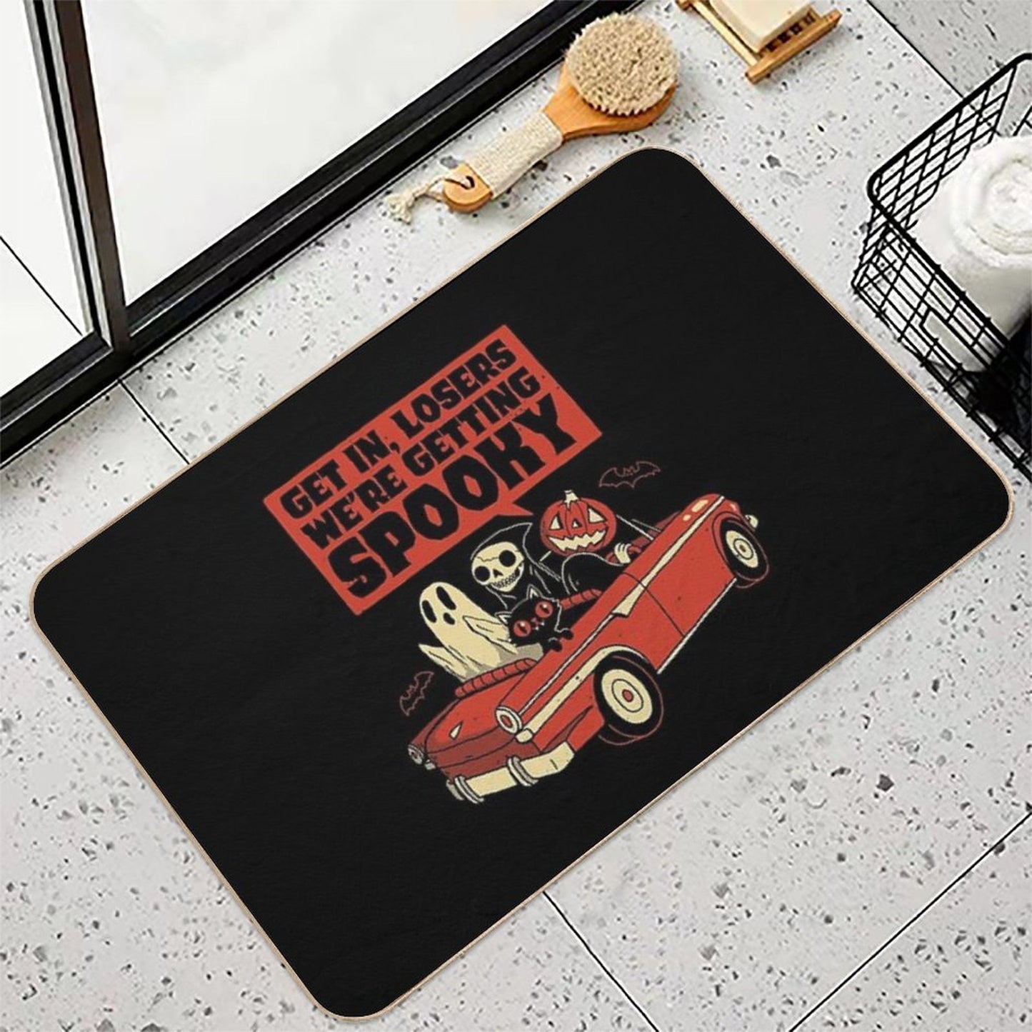 Getting Spooky  Versatile Bath Mat