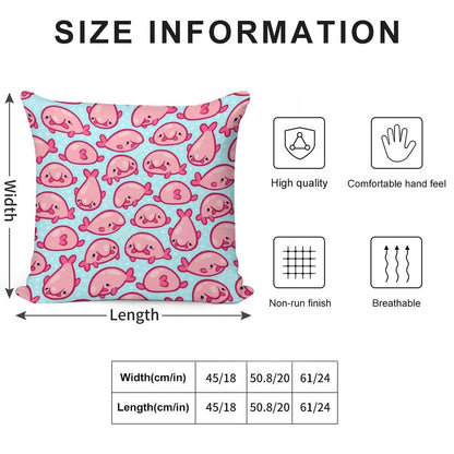 Blob 2.0 Soft Fade-Resistant Throw Pillow