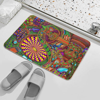 Carnival of The Abyss  Easy To Clean Bath Mat