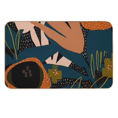 Evening Meadow  Slip-Resistant Bath Mat