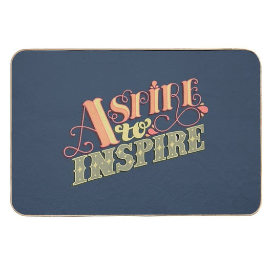 Aspire to Inspire  Repositionable Bath Mat