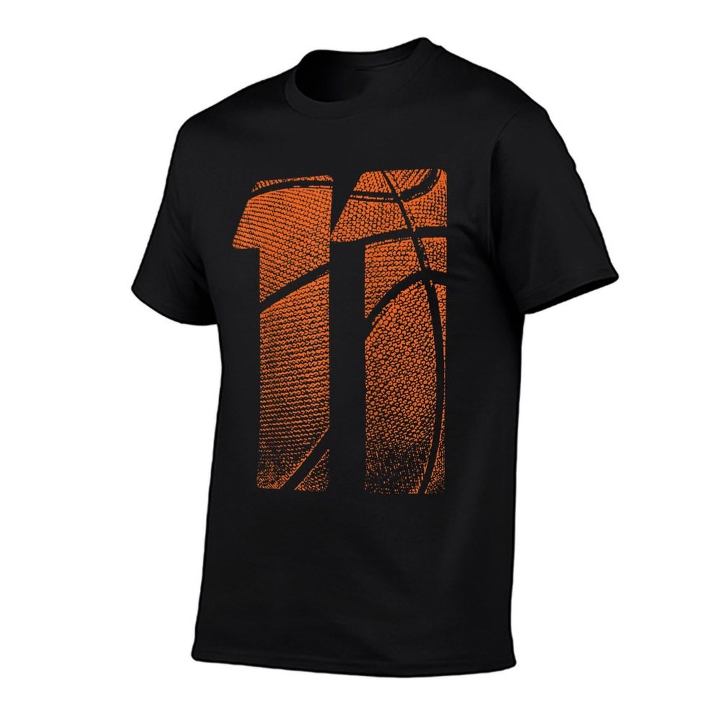 11th Birthday Boy Basketball Player Basketball 11 Years Old  Trendy Pattern T-Shirt
