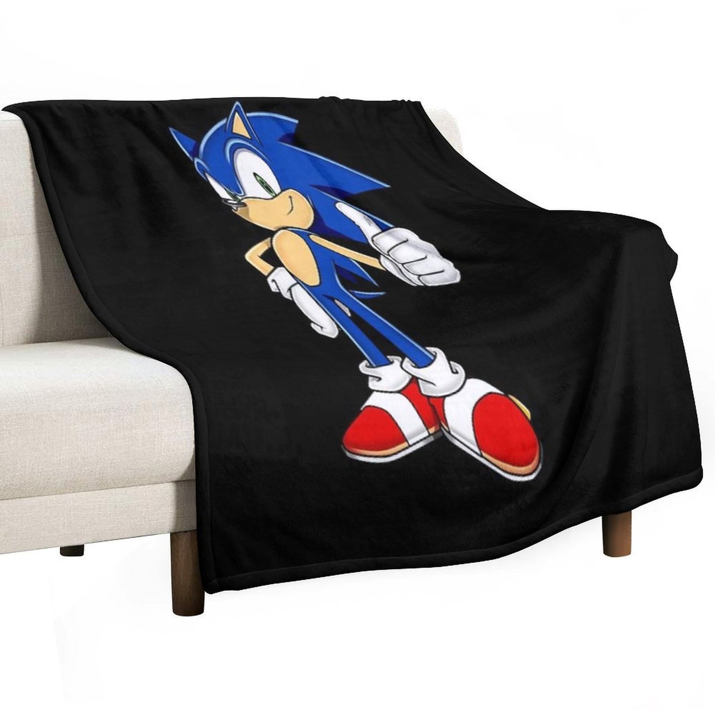 Sonic Shrink-resistant Throw Blanket