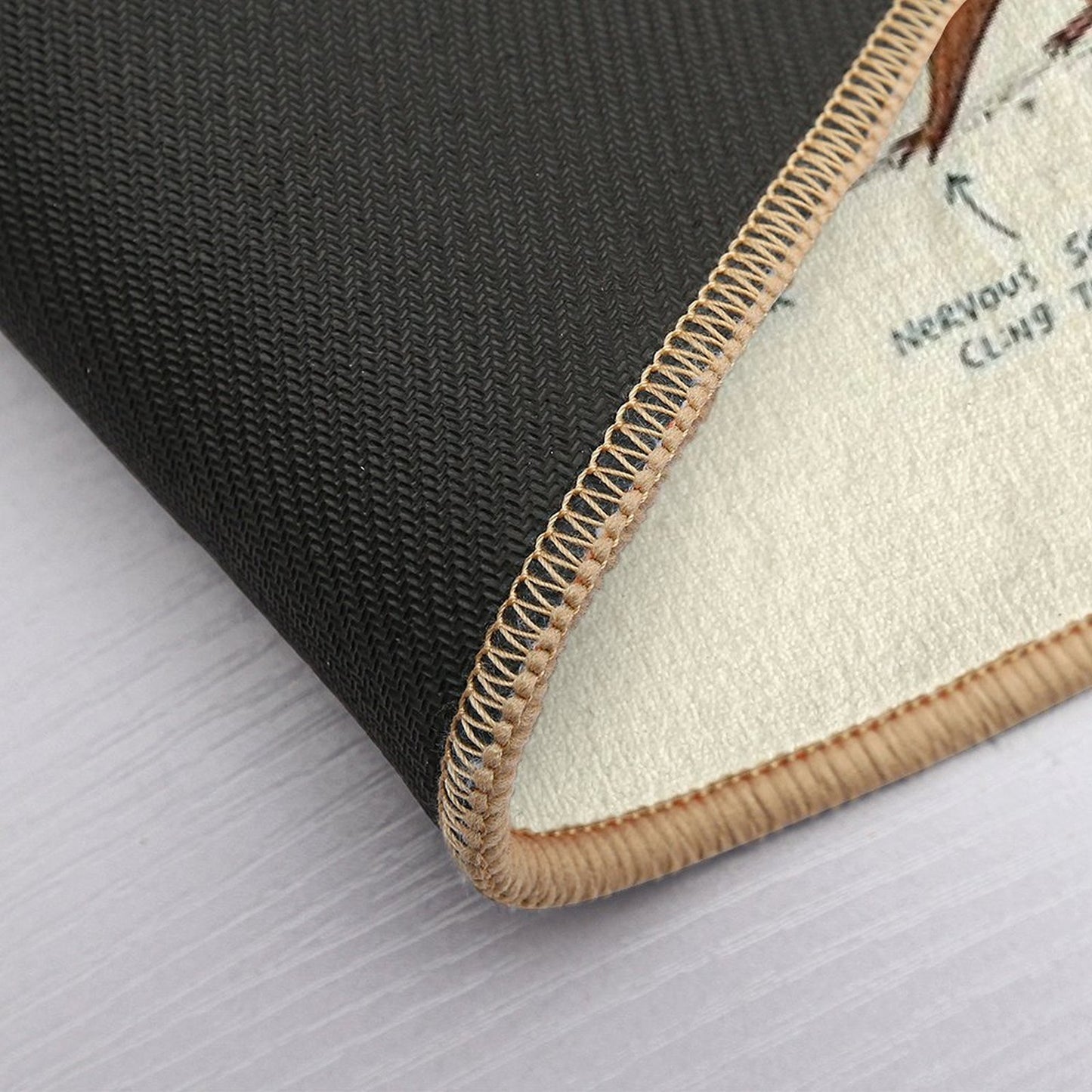 Anatomy of A Squirrel  Versatile Bath Mat