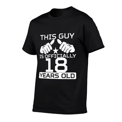 This Guy Is Officially 18 Years Old 18th Birthday  Versatile T-Shirt