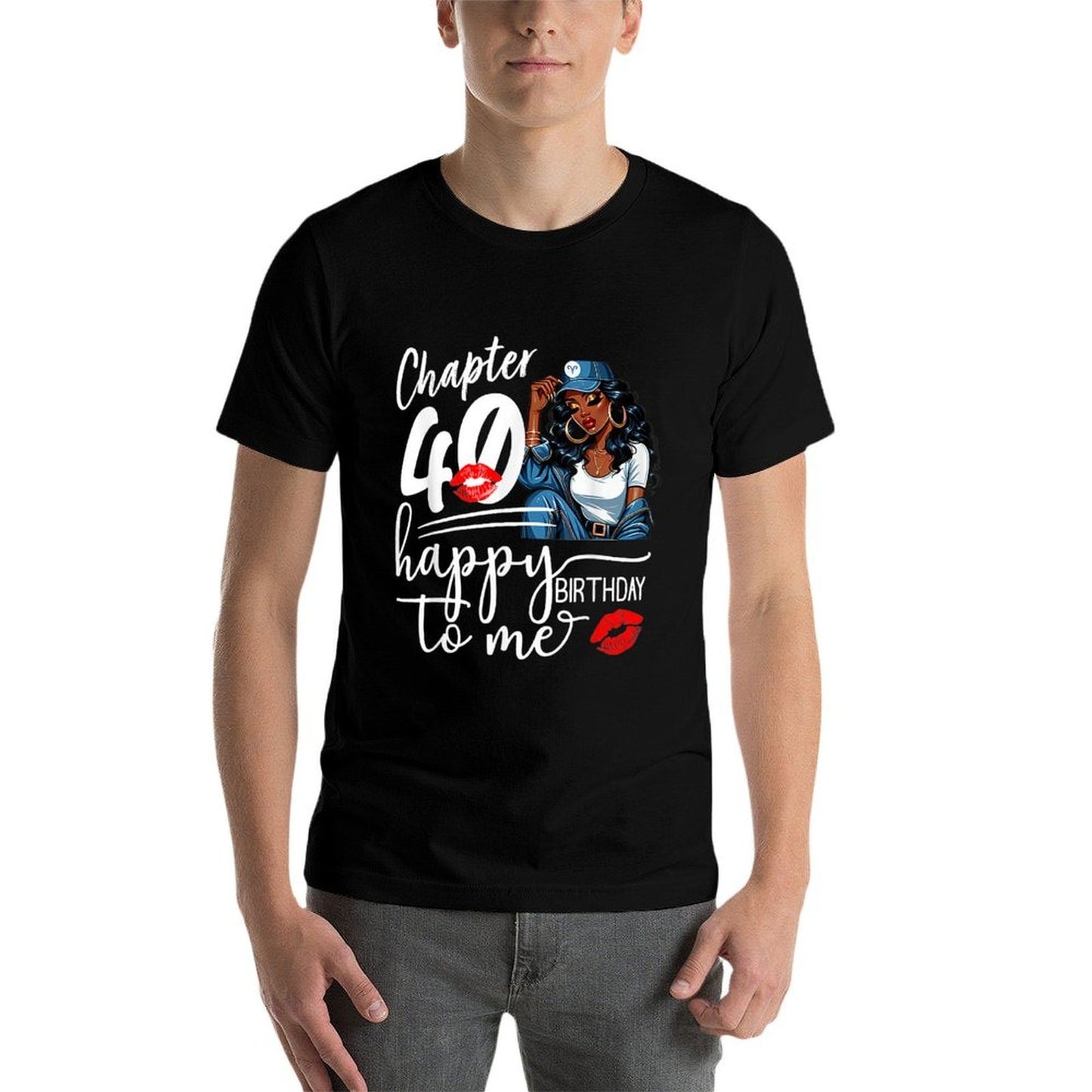 Chapter 40 Years Old 40th Happy Birthday to Me for Women 40  Versatile T-Shirt