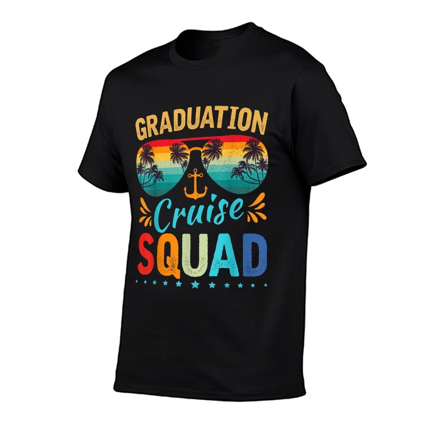 Graduation Cruise Squad 2025 Funny Cruising Graduation Trip  Tagless Design T-Shirt