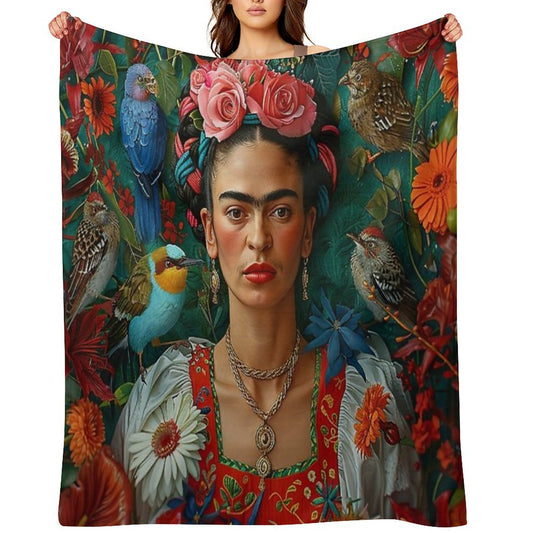 Frida Kahlo Gift-ready Throw Blanket