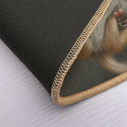 Swingin' Hamsters - The Ultimate Furry Adventure  Dirt-Trapping Bath Mat