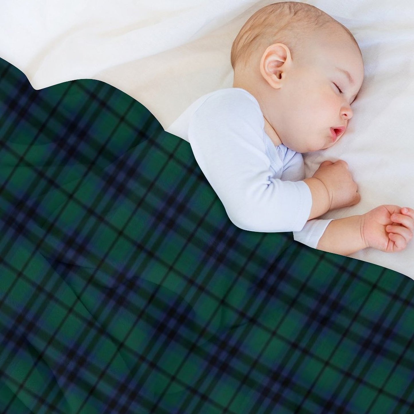 Clan Keith Tartan (Modern) Easy Care Throw Blanket